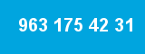 963 175 42 31 963 175 42 31